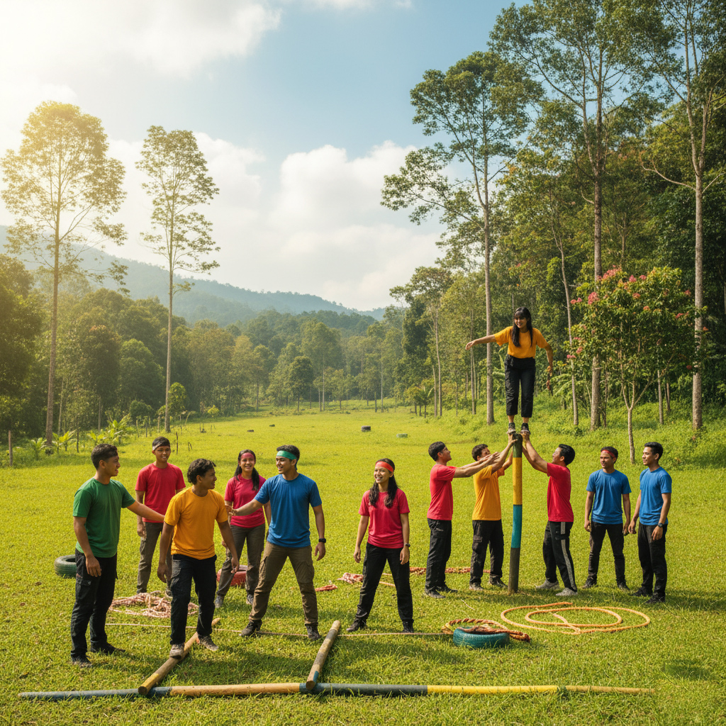 caracter building outbound bogor outbound puncak outbound sentul