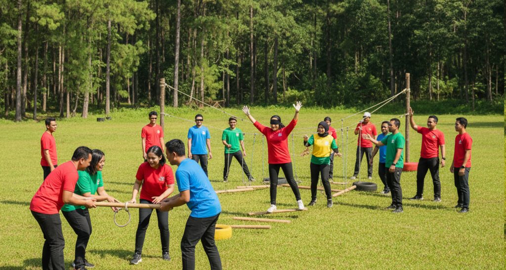 patet tempat leadership program outbound bogor outbound puncak outbound sentul 111